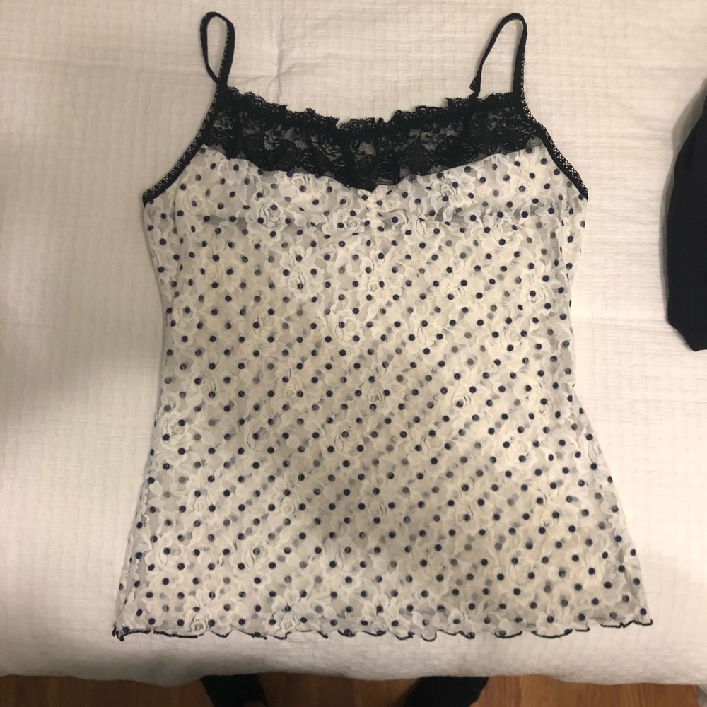 Hanky Panky polka dot cami